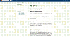 Desktop Screenshot of business-brand-identity.blogspot.com