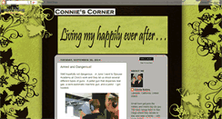 Desktop Screenshot of conniescorners.blogspot.com