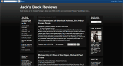 Desktop Screenshot of jacksbookreviews.blogspot.com