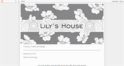 Desktop Screenshot of lilyshousestonington.blogspot.com