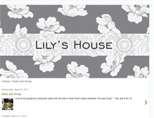 Tablet Screenshot of lilyshousestonington.blogspot.com