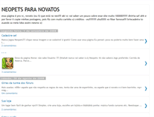 Tablet Screenshot of neopetsparanovatos.blogspot.com