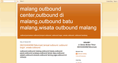 Desktop Screenshot of malangoutboundcenter.blogspot.com