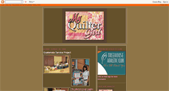 Desktop Screenshot of myquiltergirl.blogspot.com