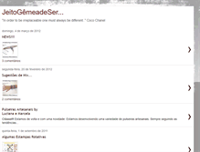 Tablet Screenshot of jeitogemeadeser.blogspot.com