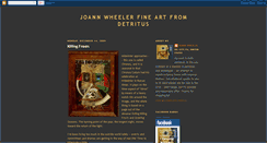 Desktop Screenshot of joannwheelerfineart.blogspot.com