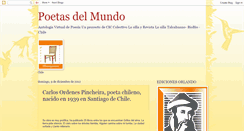 Desktop Screenshot of antologiavirtualpoetasdelmundo.blogspot.com