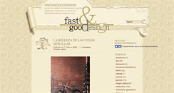 Desktop Screenshot of fastandgoodesign.blogspot.com