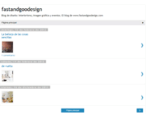Tablet Screenshot of fastandgoodesign.blogspot.com