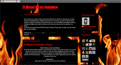 Desktop Screenshot of metalnoesatanico.blogspot.com