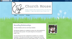 Desktop Screenshot of churchmouseathome.blogspot.com