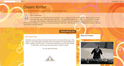 Desktop Screenshot of dreamknitter.blogspot.com