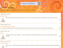 Tablet Screenshot of dreamknitter.blogspot.com
