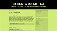 Desktop Screenshot of girlsworldla.blogspot.com