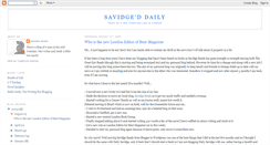 Desktop Screenshot of dailysavidge.blogspot.com