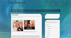 Desktop Screenshot of devoltanotempo.blogspot.com