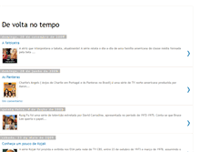 Tablet Screenshot of devoltanotempo.blogspot.com