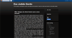 Desktop Screenshot of esejodidogordo.blogspot.com