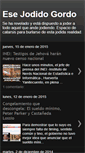 Mobile Screenshot of esejodidogordo.blogspot.com