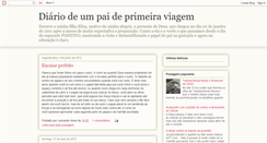 Desktop Screenshot of diariodepapai.blogspot.com