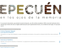 Tablet Screenshot of epecuenenlosojosdelamemoria.blogspot.com