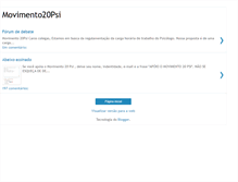 Tablet Screenshot of movimentopsi20h.blogspot.com