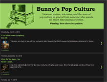 Tablet Screenshot of bunnyspopculture.blogspot.com