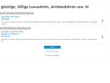 Tablet Screenshot of luxusuhren.blogspot.com