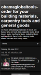 Mobile Screenshot of obamaglobaltools.blogspot.com