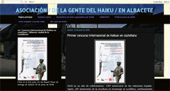 Desktop Screenshot of haikusenalbacete.blogspot.com