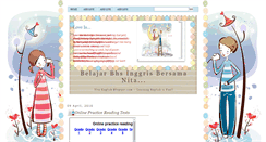 Desktop Screenshot of nita-english.blogspot.com