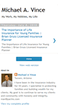 Mobile Screenshot of michaelavince.blogspot.com