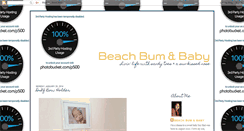 Desktop Screenshot of beachbumandbaby.blogspot.com