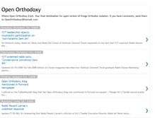 Tablet Screenshot of openorthodoxy.blogspot.com