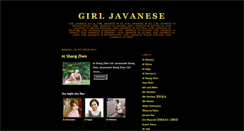 Desktop Screenshot of girljavanese.blogspot.com