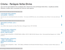 Tablet Screenshot of crismaverbodivino.blogspot.com
