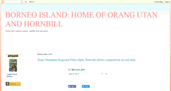 Desktop Screenshot of insideborneo.blogspot.com