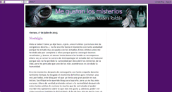 Desktop Screenshot of megustanlosmisterios.blogspot.com