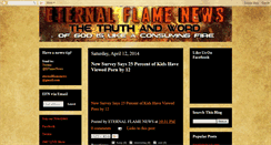 Desktop Screenshot of eternalflamenews.blogspot.com