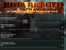 Tablet Screenshot of eternalflamenews.blogspot.com