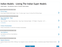 Tablet Screenshot of indianmodels-guide.blogspot.com