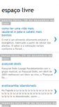 Mobile Screenshot of espaolivre-looh.blogspot.com