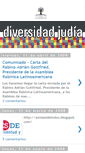 Mobile Screenshot of diversidadjudia.blogspot.com