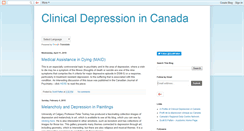 Desktop Screenshot of depressionincanada.blogspot.com