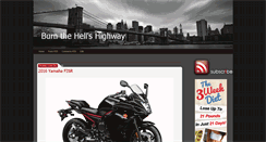 Desktop Screenshot of burn-the-hells-highway.blogspot.com