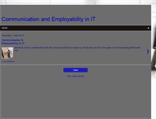 Tablet Screenshot of commandemployability.blogspot.com