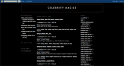 Desktop Screenshot of celebrity-magics.blogspot.com