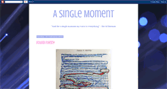 Desktop Screenshot of elaineasinglemoment.blogspot.com