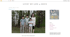 Desktop Screenshot of livinmylife4jesus.blogspot.com