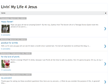 Tablet Screenshot of livinmylife4jesus.blogspot.com